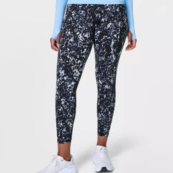 Sweaty Betty Power Workout 7/8 Grey Dapple Athletic Leggings NWT Size Small - Picture 1 of 7